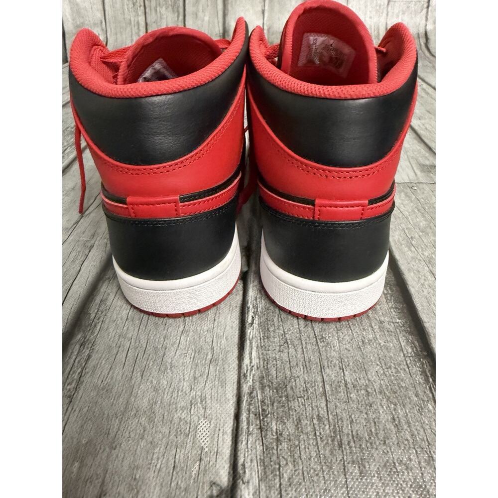 Air Jordan 1 Mid Alternate Bred-Black/White/Fire Red-SIZE 10 DQ8426-060 EUR 44 - Picture 8 of 12